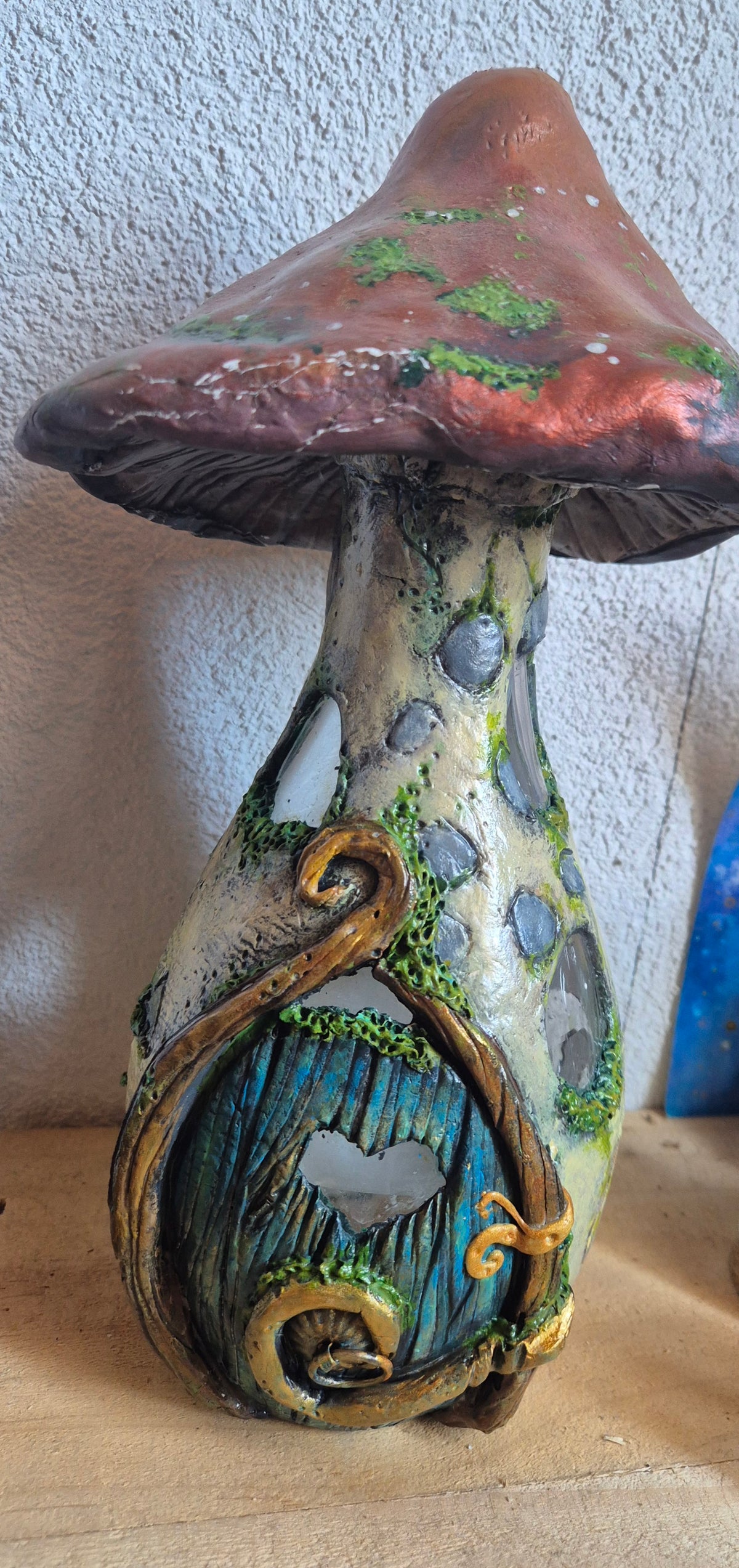 ✨️🍄‍🟫Lampe maison champignon magique🍄✨️
