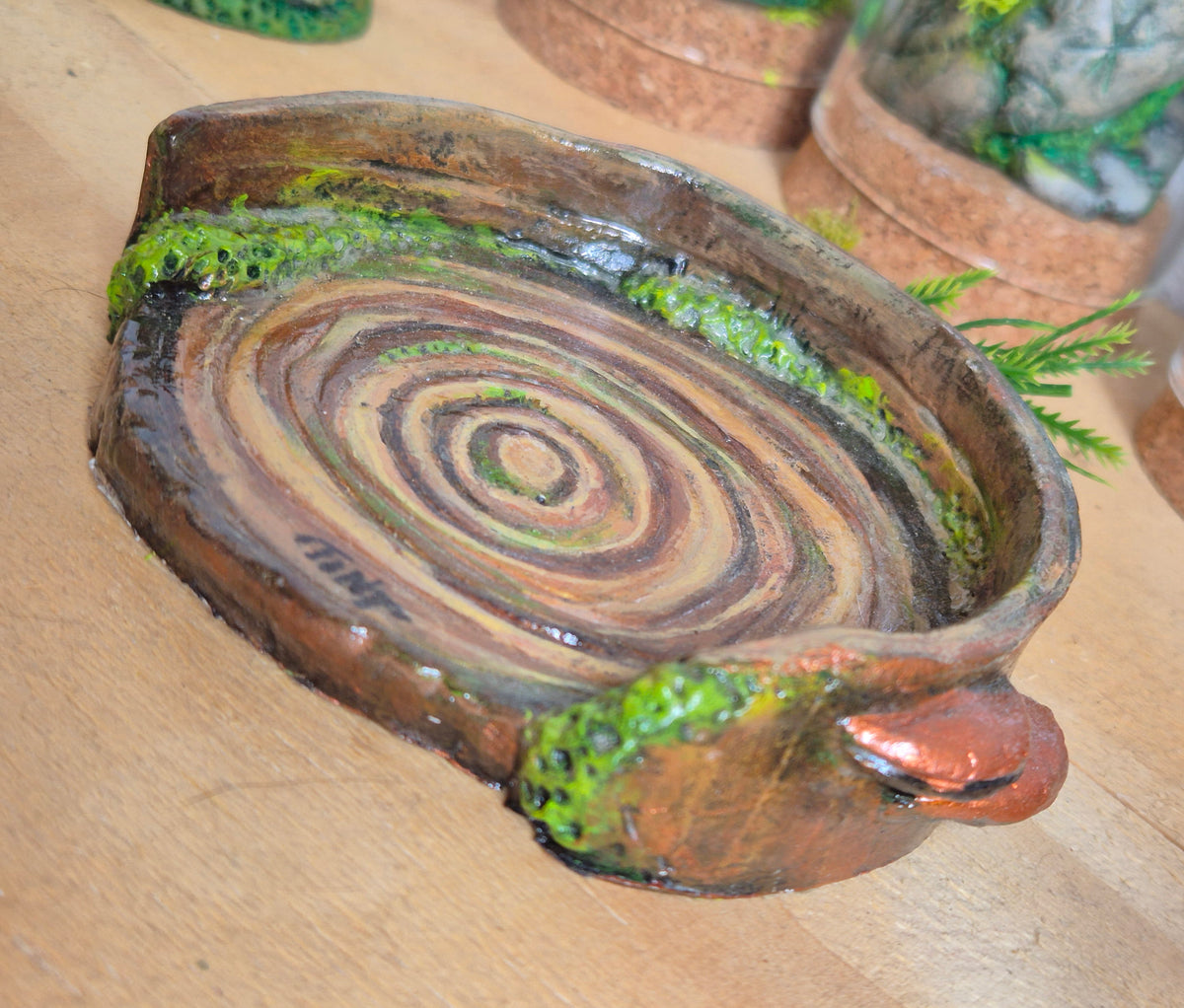 🌳🍄 Plateau "Souche enchantée"