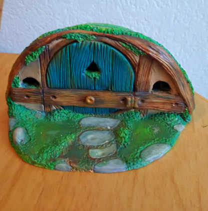 🌀🌿maison hobbit miniature 3