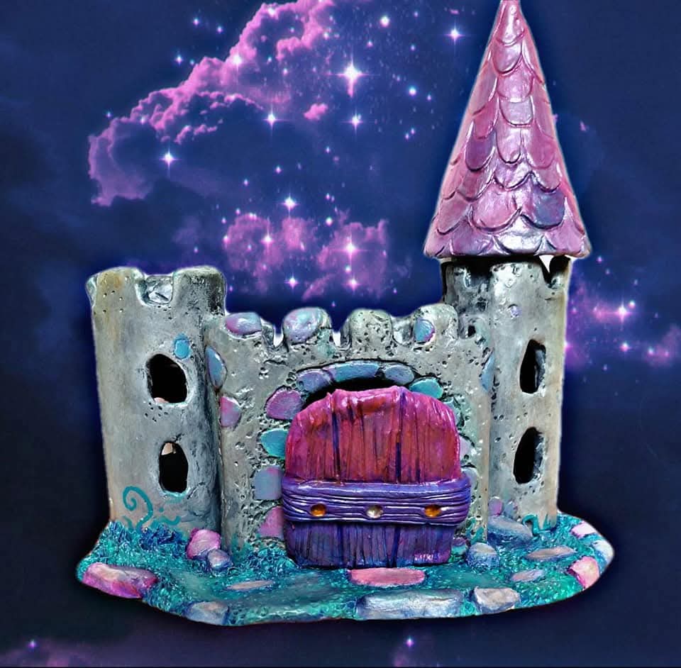 ✨️Veilleuse château de compte de fées enchanté ✨️
