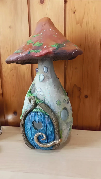 Lampe " la féerie du champignon"  grand format